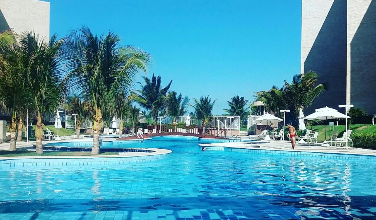 Apartamento Em Condominio Resort Vizinho Ao Beach Park Fortaleza  Exterior foto